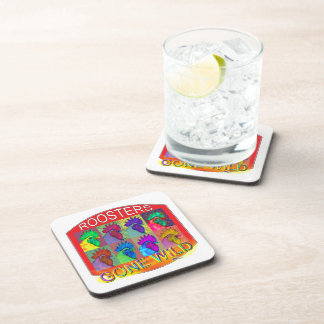 Roosters Gone Wild #3 Coaster