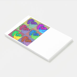 Roosters Gone Wild! Post-it Notes