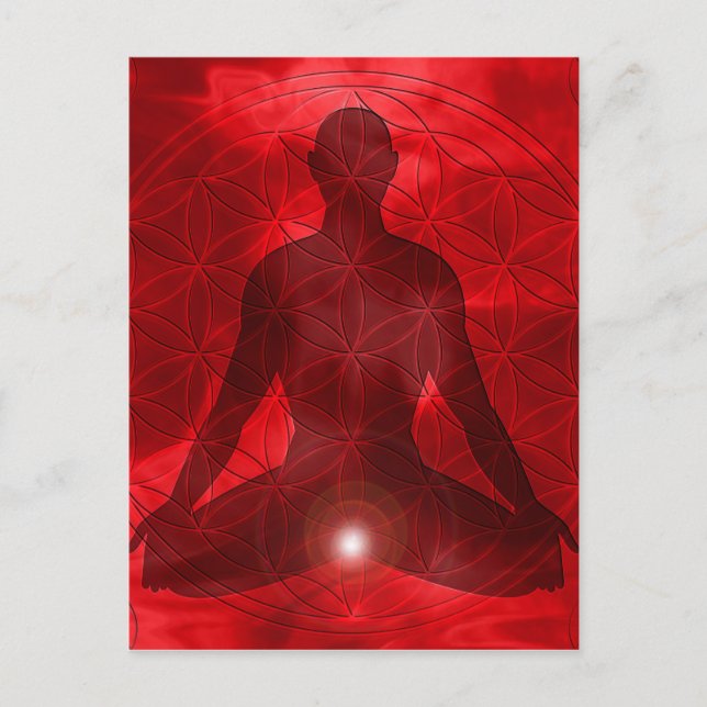 Root Chakra Muladhara Postcard (Front)