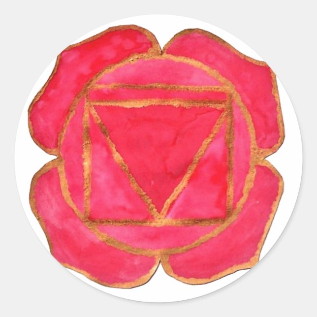 Root Chakra Sticker (Front)