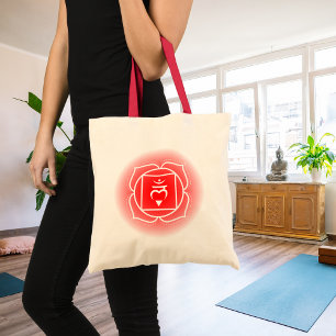 Root Chakra Symbol   Muladhara Tote Bag