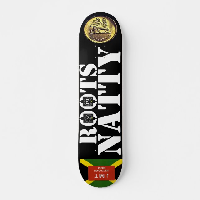 ROOT NATTY  JMT Skateboard, 7¾" Deck Skateboard (Front)