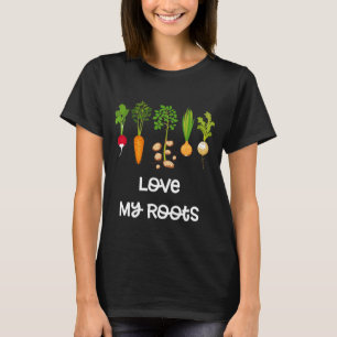 Root Vegetables Gardening Cute Garden 3dk T-Shirt