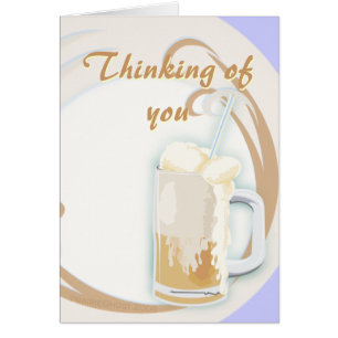 Rootbeer Float Card