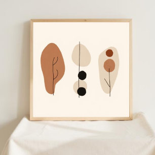 Rooted Grace – Botanical Feminine Wall Art C