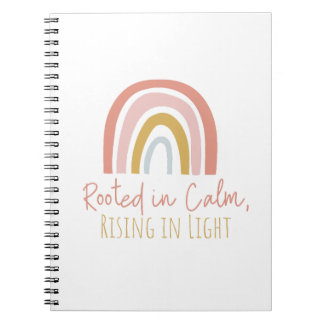 Rooted in Calm, Rising in Light Journal Notebook