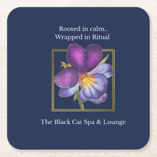 Rooted in Calm.. Wrapped in Ritual (#3) Coaster