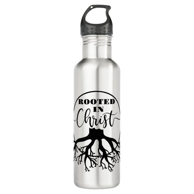 Rooted in Christ 710 Ml Water Bottle (Front)