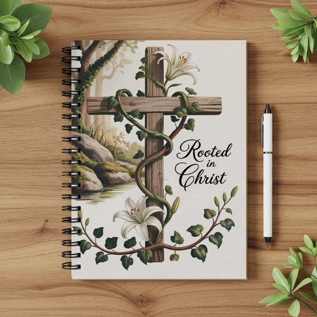 Rooted in Christ, Christian faith notebook  (Creator Uploaded)