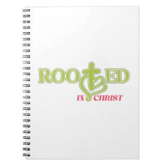 Rooted in Christ Christian Journal Notebook