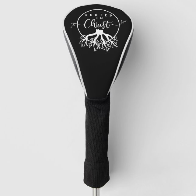 Rooted in Christ Golf Head Cover (Front)