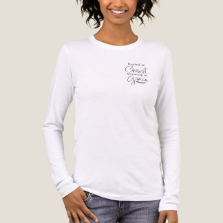 Rooted in Christ Growing in Grace Religious Tri-Blend Shirt