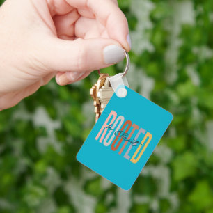 Rooted In Christ Key Ring