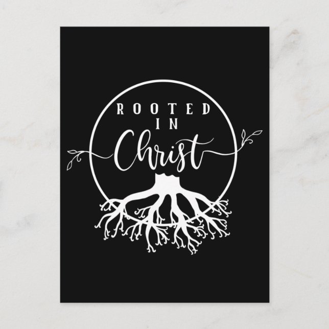 Rooted in Christ Postcard (Front)