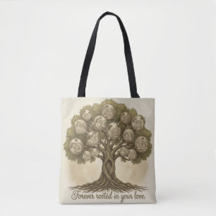 Rooted in Love: Family Oak Tote Bag