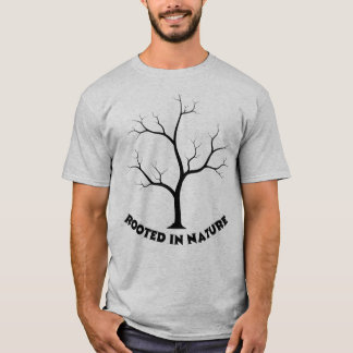 Rooted In Nature Bare Tree Silhouette Aesthetic Vi T-Shirt