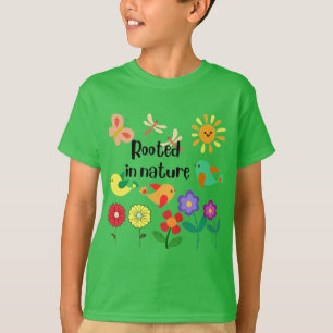 "Rooted in Nature" Eco-Inspired Graphic T-Shirt