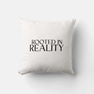 Rooted In Reality Minimalist Typewriter Cushion