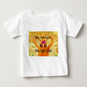 Rooted in Righteousness Baobab Vintage Perspective Baby T-Shirt