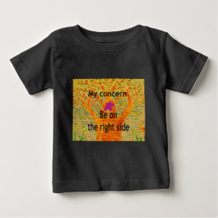 Rooted in Righteousness Baobab Vintage Perspective Baby T-Shirt