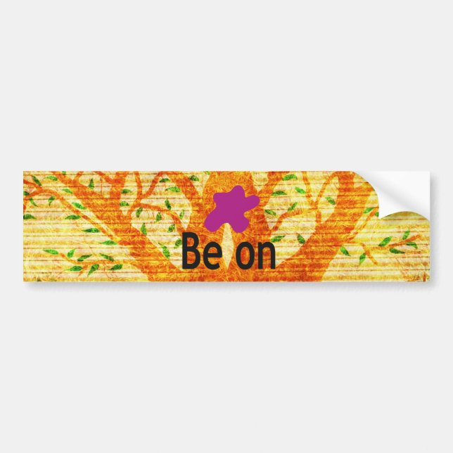 Rooted in Righteousness Baobab Vintage Perspective Bumper Sticker (Front)