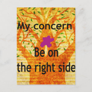 Rooted in Righteousness Baobab Vintage Perspective Postcard