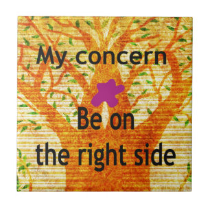Rooted in Righteousness Baobab Vintage Perspective Tile