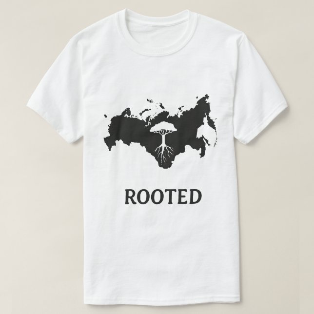 Rooted in Russia T-Shirt (Design Front)