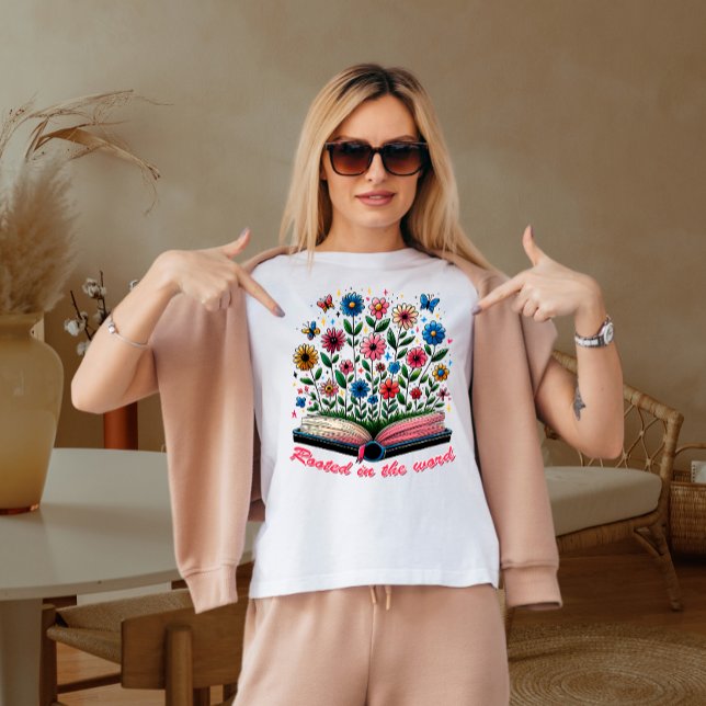 Rooted in the words T-Shirt (Creator Uploaded)