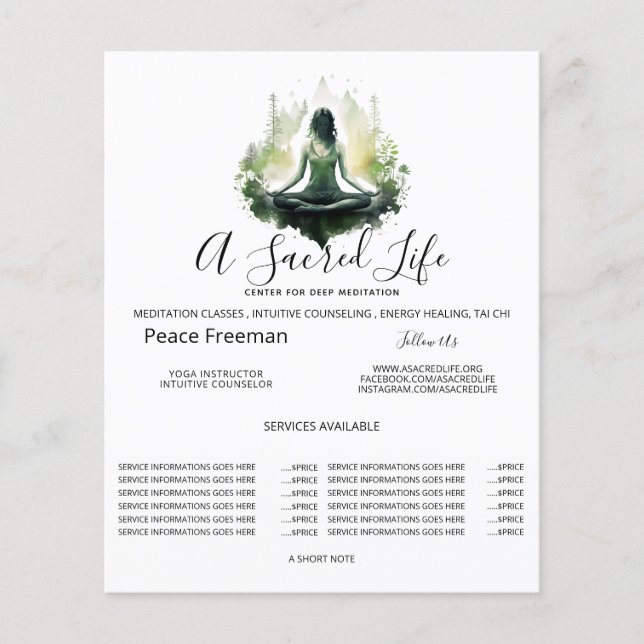 Rooted light | Sacred Feminine Meditation  Flyer (Front)