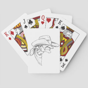 Rootin Tootin Prospector Playing Cards