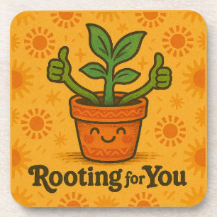 Rooting for You Coaster