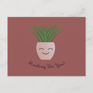 Rooting For You Fern Postcard