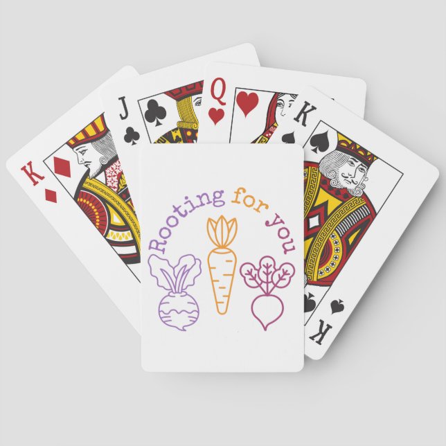 Rooting for you    playing cards (Back)