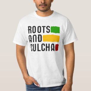 Roots And Culcha Rasta Colours Reggae T-Shirt