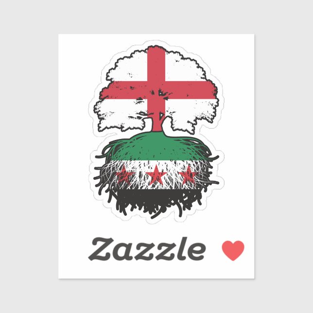 Roots & Crown: England–Syria Tree (Sheet)