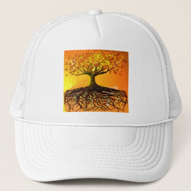 Roots of Love Trucker Hat (Front)