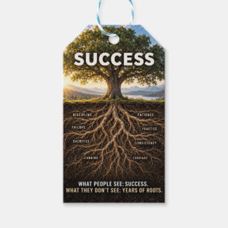 Roots Of Success Gift Tags
