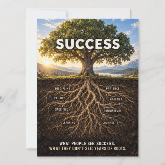 Roots Of Success Invitation