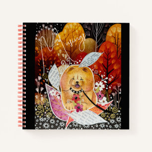 ROOTS OF THE HEART CHOW Spiral Notebook