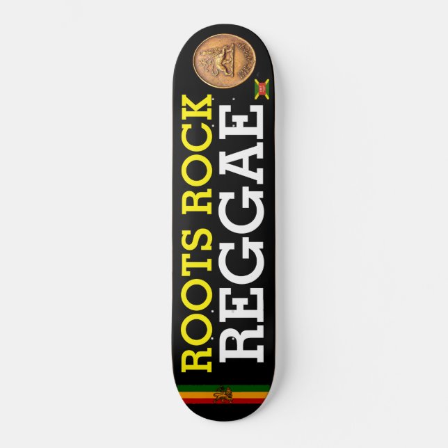 ROOTS ROCK REGGAE Skateboard (Front)