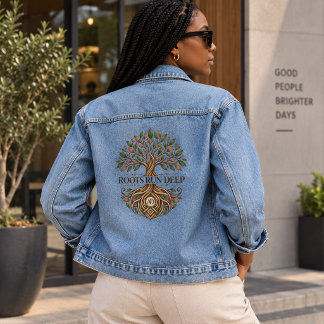 Roots Run Deep Denim Jacket