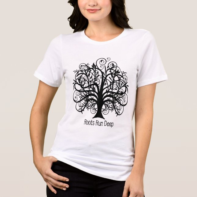 Roots Run Deep Tri-Blend Shirt (Front)