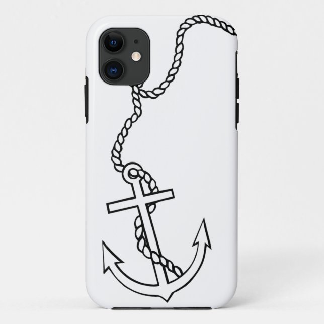 Rope & Anchor iPhone 5 case (Back)