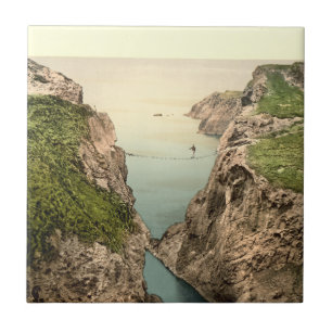 Rope Bridge, Carrick-a-Rede, County Antrim Tile