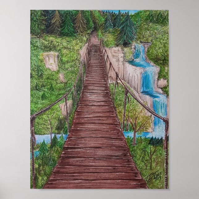 Rope Bridge Poster (Front)