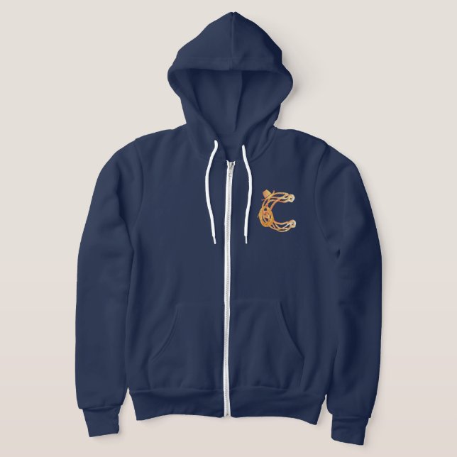 Rope Letter - C Hoodie (Laydown)
