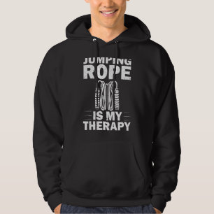 Rope Skipping Rope Jumper Skipping Rope Workout Ro Hoodie