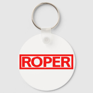 Roper Stamp Key Ring