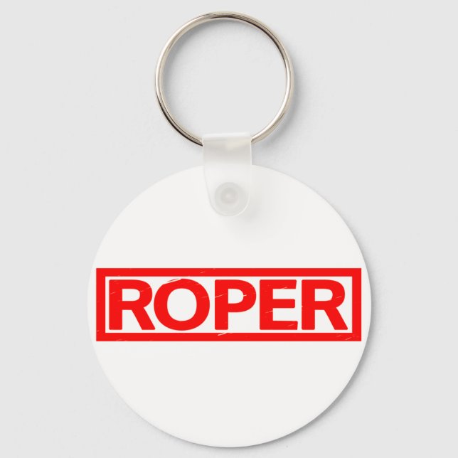Roper Stamp Key Ring (Front)